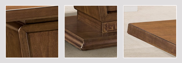 實木中型會議桌細節(jié)圖 四人會議桌細節(jié)圖