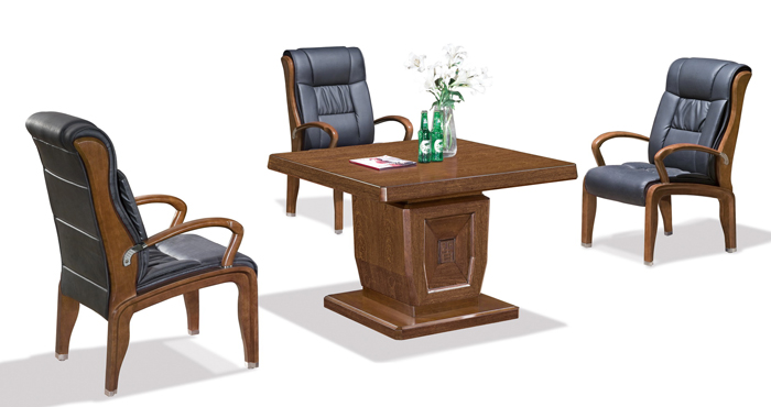 四人方形會議桌 四人方形會議桌效果圖