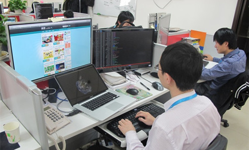 美團網(wǎng)技術(shù)部辦公區(qū)