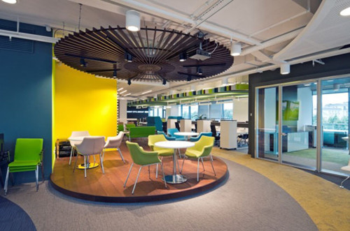 上海辦公家具廠——美團洽談區(qū)辦公家具設(shè)計