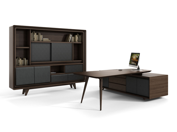 時(shí)尚板式倒角中班臺(tái)