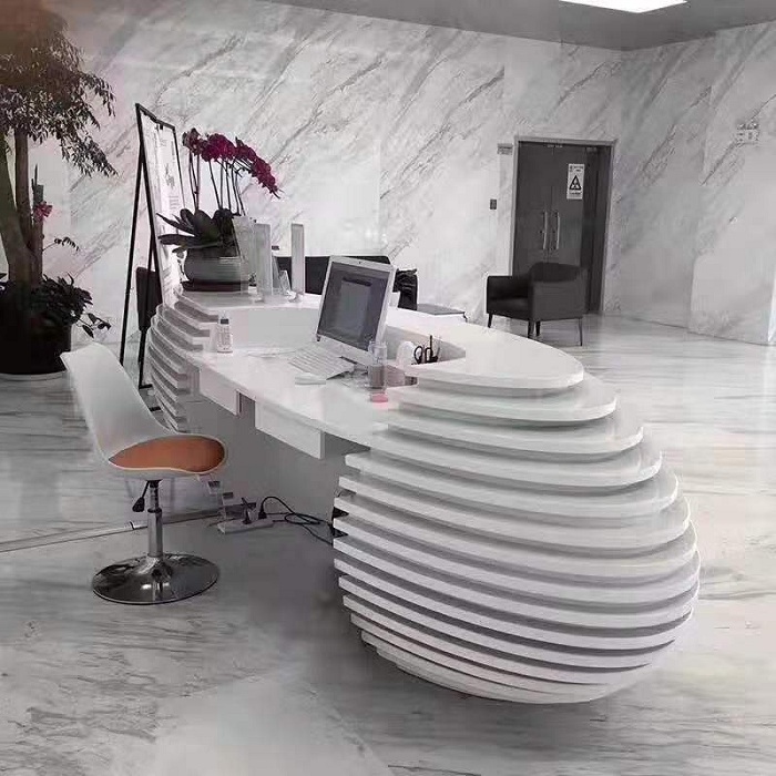 魚形烤漆前臺(tái)