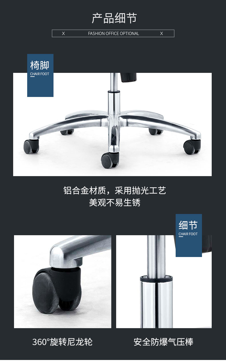 北歐真皮休閑辦公室旋轉(zhuǎn)老板椅現(xiàn)代簡約舒適家用升降后仰電腦椅