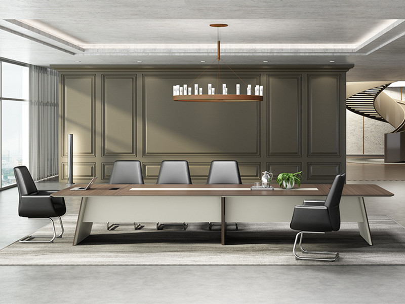 時(shí)尚現(xiàn)代老板辦公桌