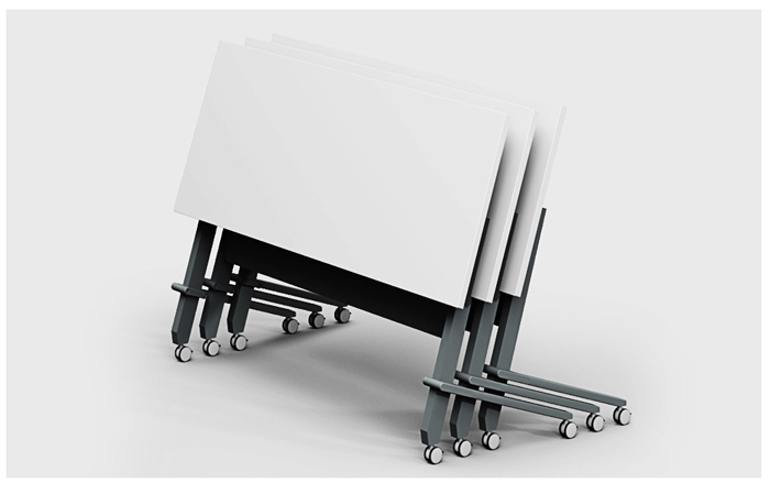 板式可折疊時尚會議桌