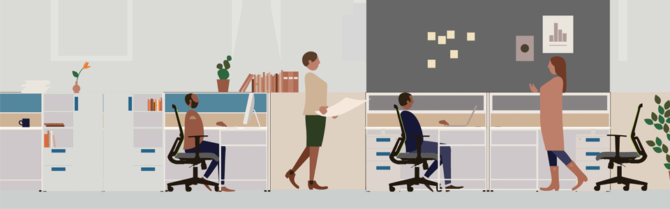 簡(jiǎn)易隔斷辦公桌